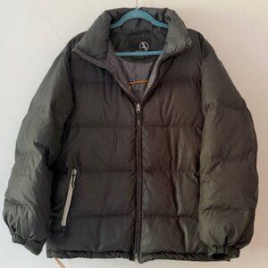 Aigle Black Down Fill Puffer Jacket